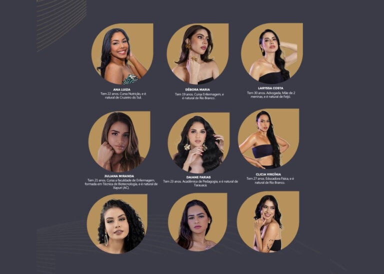 Nove candidatas disputam título de Miss Universe Acre; conheça