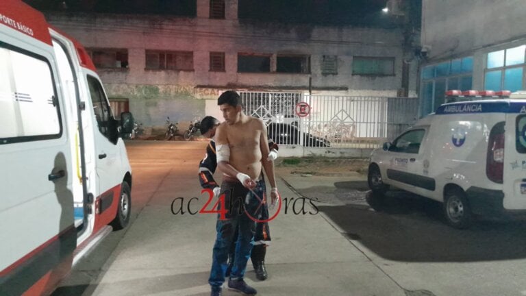 Homem é esfaqueado ao andar de bicicleta no Centro de Rio Branco