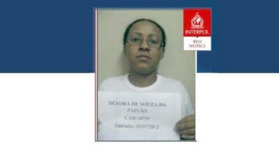 Mulher nascida em Oiapoque aparece na lista vermelha da Interpol