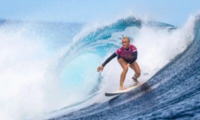 Tati Weston-Webb garante ao menos a prata para o Brasil no surfe