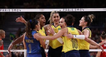 Brasil desconhece a Turquia e conquista o bronze no vôlei feminino dos Jogos de Paris