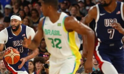 Brasil para nos EUA e se despede do basquete nos Jogos de Paris