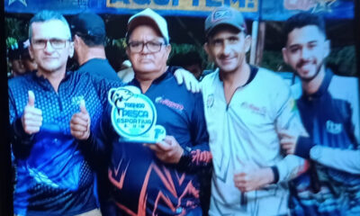 Equipe de Rio Branco vence campeonato de pesca em Rondônia