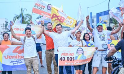 Jenilson e Sanderson têm gravação do programa e reunião com entidades sociais