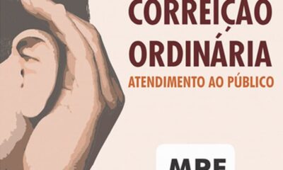 Correição ordinária do MPF atenderá público no Acre no dia 29 de agosto