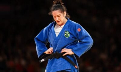Medalhista olímpica, Mayra Aguiar é eliminada na estreia de Paris 2024