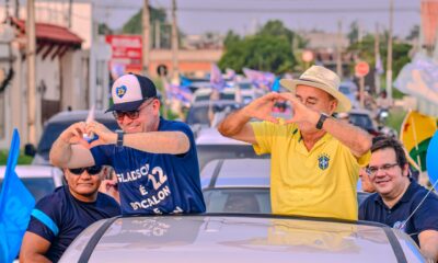 Em carreata na Sobral, Bocalom diz que sua força vem do apoio e carinho popular