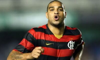 Adriano Imperador anuncia jogo de despedida com Flamengo x Inter de Milão