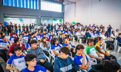 Aula inaugural é celebrada na Escola SESI de Referência do Novo Ensino Médio