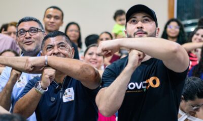 Jarude participa de debate e visita trabalhadores de vários setores