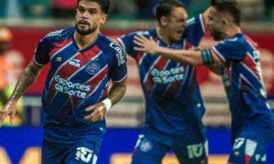 Bahia vence Criciúma, se mantém no G6 do Brasileirão e encosta no Flamengo