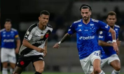 Vasco segura pressão com um a menos e empata com o Cruzeiro no Mineirão