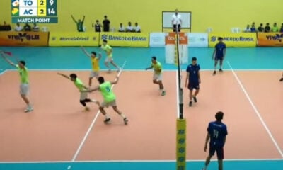 Time do Acre vence Tocantins e garante acesso à elite do Brasileiro de Vôlei Sub-18