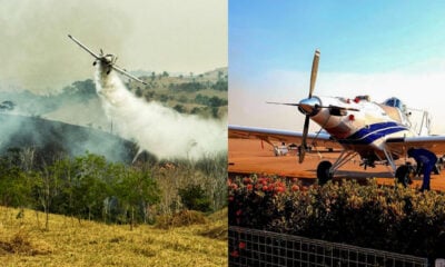 Rondônia contrata aviões e helicópteros para combater incêndios