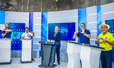 Na saída de debate, candidatos reclamam de postura de adversários