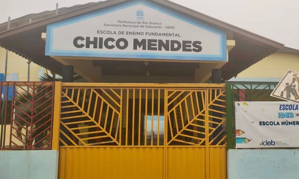 Escola Chico Mendes é o grande destaque do Acre no IDEB 2023 