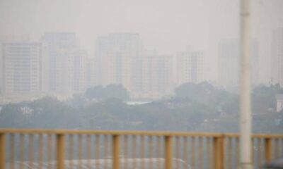 Manaus está sob cortina de fumaça intensa nesta quarta-feira