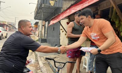 Jenilson se reúne com trabalhadores e moradores do Santa Cecília