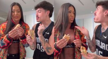 Gracyanne Barbosa come fast food pela primeira vez e reação viraliza; assista