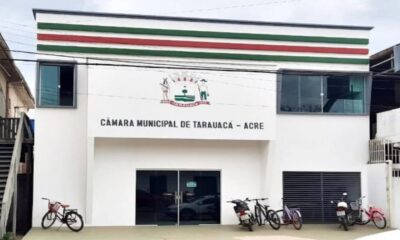 Câmara de Tarauacá decreta recesso administrativo até o fim de janeiro
