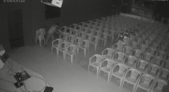 No Acre, homem invade igreja e furta cadeiras e equipamento musical