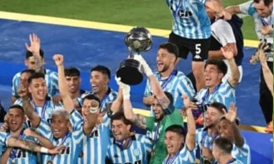 Racing liquida esperanças do Cruzeiro no fim e leva título da Sul-Americana