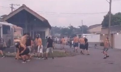 Confronto entre torcedores do Vasco e Corinthians e deixa feridos em Manaus