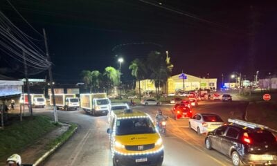 Carreata em Rio Branco celebra 35 anos da campanha Papai Noel dos Correios