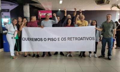 Professores de Porto Velho reivindicam piso salarial em atraso