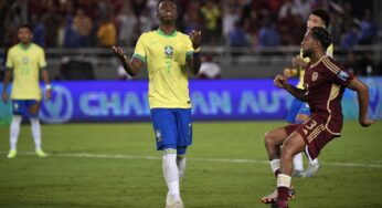 Vini Jr perde pênalti, e Brasil só empata com Venezuela pelas Eliminatórias