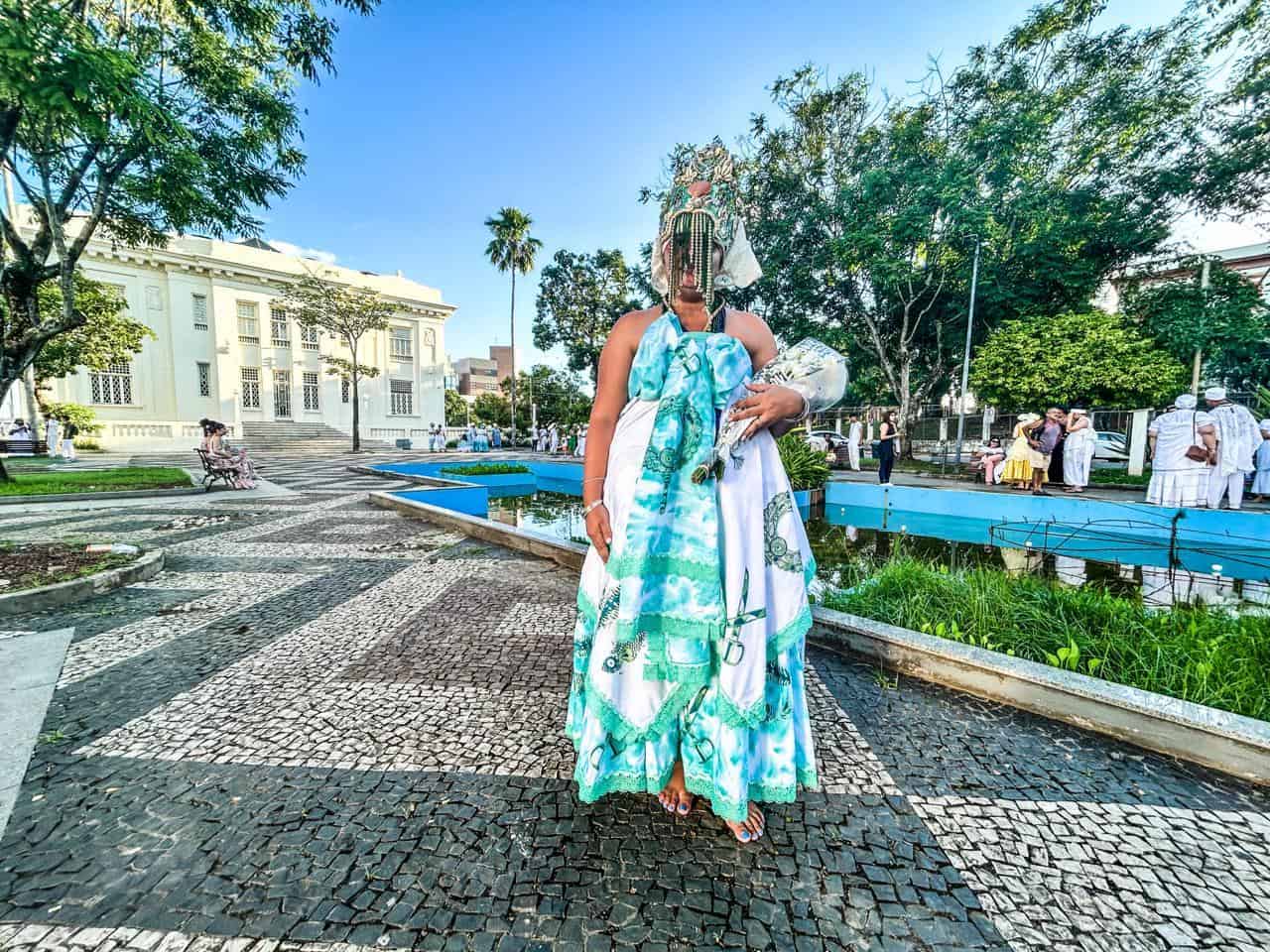 Passeata de várias comunidades do “Povo de Santo” pelas ruas de Rio Branco. Simples gesto que revela o direito constitucional da liberdade de credo sempre é ameaçado por preconceitos e intolerâncias | Foto: Whidy Melo - Arquivo ac24horas