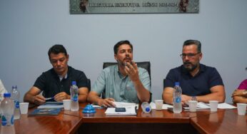 Alan Rick discute desenvolvimento do Acre com diretoria da Associação Comercial