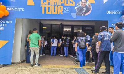 Campus Tour 2024 leva mais de 1,5 mil estudantes para conhecer cursos da Uninorte