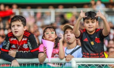 Confira os registros do jogo entre Flamengo Sub-20 e Santa Cruz