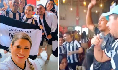 Botafoguenses acreanos celebram primeiro título da Libertadores