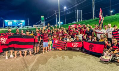 Flamenguistas vão ao aeroporto de Rio Branco receber sub-20