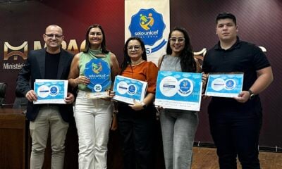 Cruzeiro do Sul é um dos oito municípios certificados com Selo Unicef no Acre