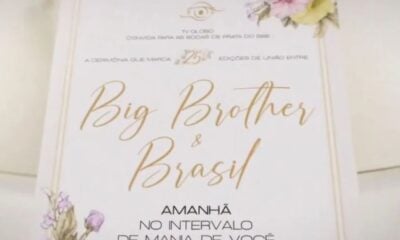 BBB 25: Entenda a chamada misteriosa da Globo sobre a estreia do reality show