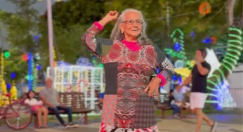 Aos 92 anos, dona Josefa encanta com dança e espírito de jovem na Praça da Revolução