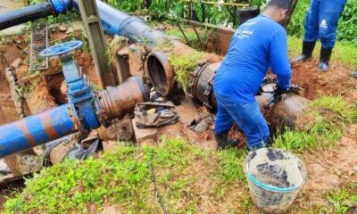 Deslizamento de terra na ETA I compromete abastecimento de água em Rio Branco