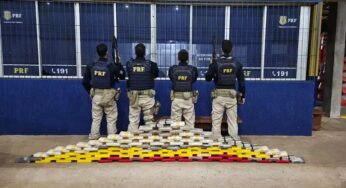 PRF apreende mais de 120 quilos de drogas em Rondônia
