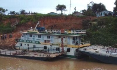 Governo do Acre conclui operação de resgate de UBS fluvial no Rio Juruá