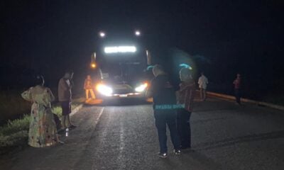 Ônibus da Transacreana quebra e deixa passageiros parados por mais de 5 horas na BR-364