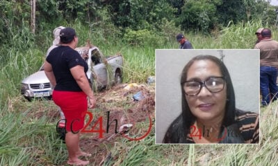 Mulher de 47 anos morre em acidente automobilístico na BR-317