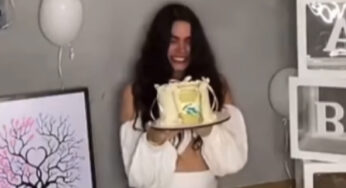 Sozinha, acreana Raissa Barbosa faz chá revelação e descobre sexo do segundo filho