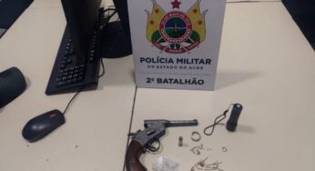Criminosos armados acusados de roubo são presos em Rio Branco