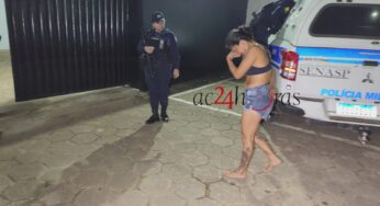 Mulher esfaqueia marido monitorado em discussão no Vila Acre