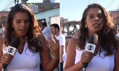 Repórter da Globo é atacada por baratas e foge ao vivo no Bom Dia Rio