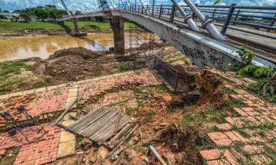 Oscilação abrupta do Rio Acre acelera erosão e agrava colapso na ETA I e Mercado Velho