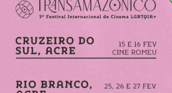 3° Festival Internacional de Cinema Transamazônico terá estreia em Cruzeiro do Sul